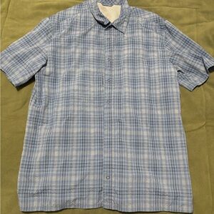 5.11 Tactical Light Blue Plaid Button Up